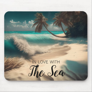 Mousepad Apaixonado pelo Mar Arte Tropical