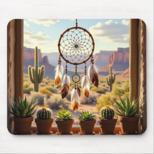 Mousepad Aparador de Sonhos, Desfiladeiros do Deserto, Cact