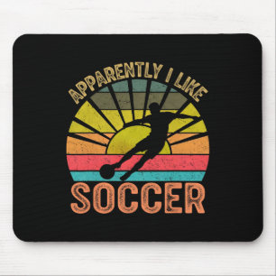Mousepad Aparentemente Eu Gosto da Temporada de Futebol Jog