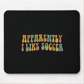 Mousepad Aparentemente Eu Gosto de Futebol Amante do Futebo