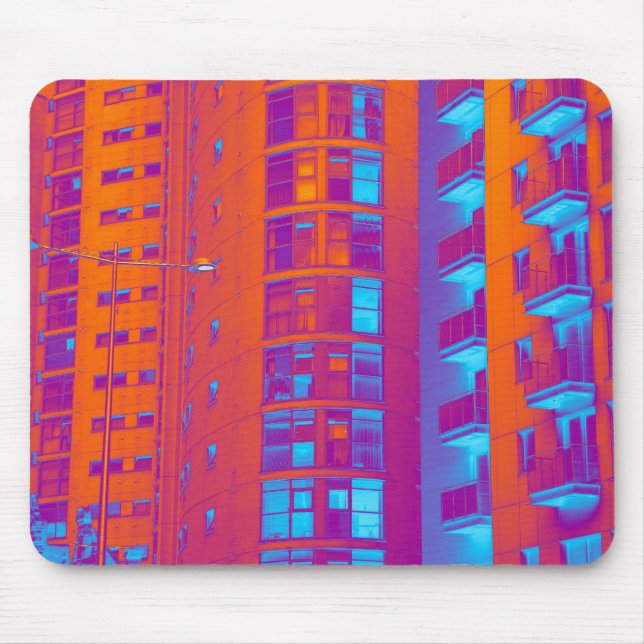 Mousepad Apartamentos psicodélicos (Frente)