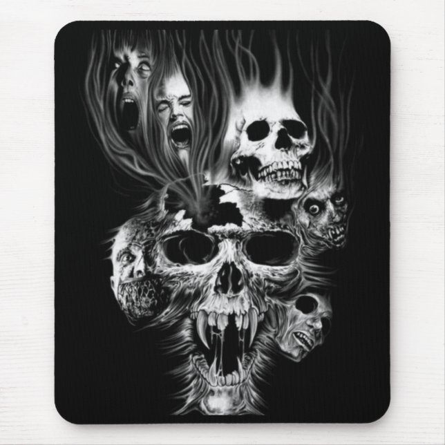 Mousepad Apavore de Halloween - (Frente)