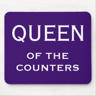 Mousepad Apelido engraçado da mulher CFO - rainha dos