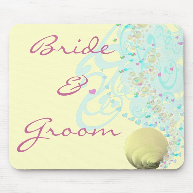 Mousepad Apenas Beachy Wedding (Frente)