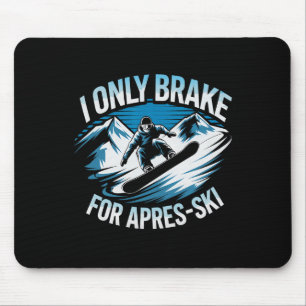 Mousepad Apenas Braço Para Apres Ski Snowboard Winter Snowb