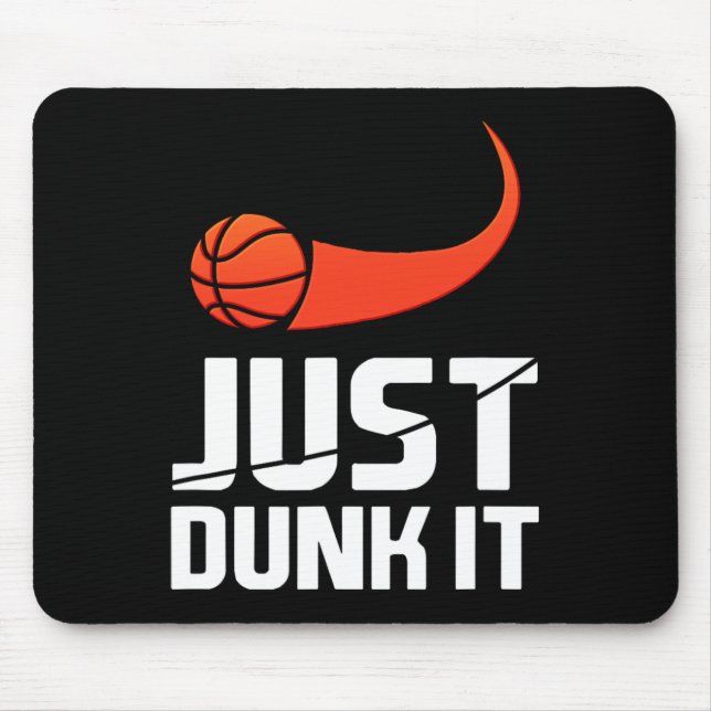 Mousepad Apenas Dane-Se! Presente de Slam Dunk do Jogador d (Frente)