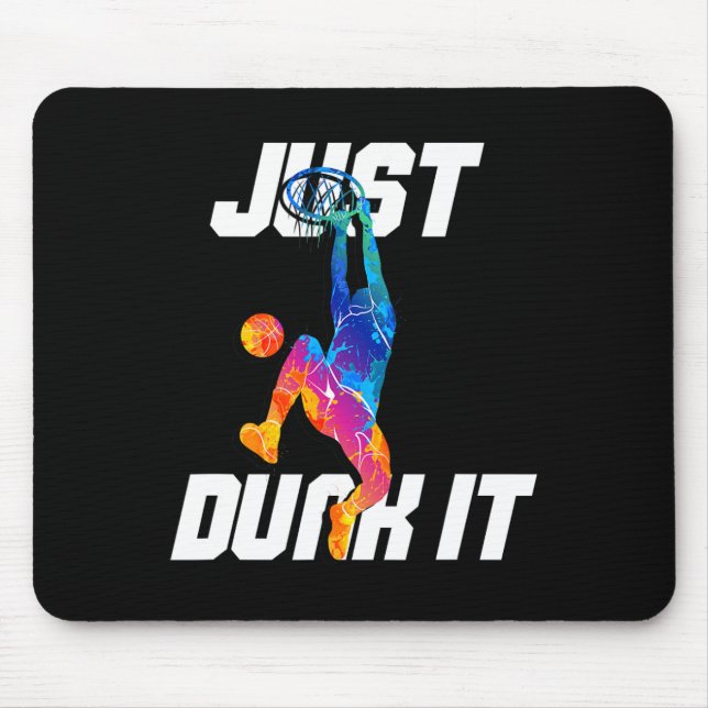 Mousepad Apenas Dane-Se! Slam Dunk do Jogador Bysketbyll (Frente)