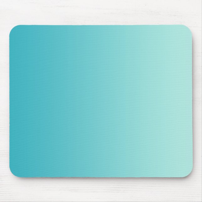 Mousepad APENAS gradiente de COR - azul-oceano (Frente)