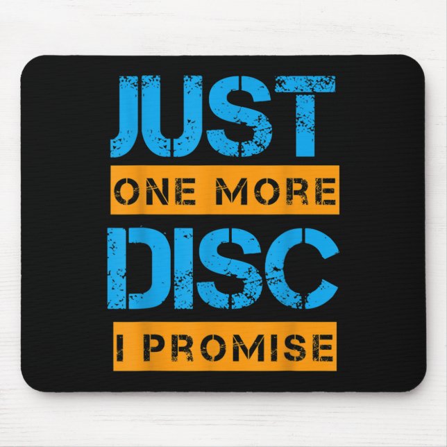 Mousepad Apenas Mais Um Jogo De Golfe De Disco Discando Slo (Frente)