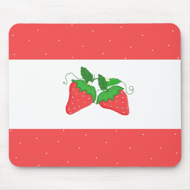 Mousepad Apenas Morangos (Frente)