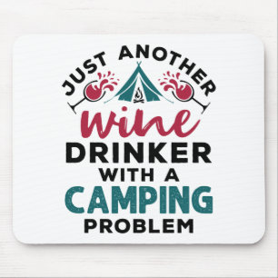 Mousepad Apenas Outro Bebê De Vinho Com Um Problema De Acam
