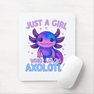 Mousepad Apenas Quem Ama Axolotls