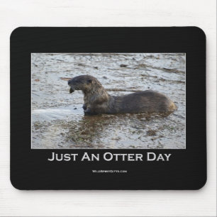 Mousepad Apenas um dia Mousemat da lontra