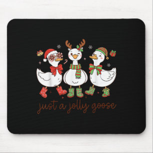 Mousepad Apenas Um Ganso Alegre - Ganso De Natal - Alegre G