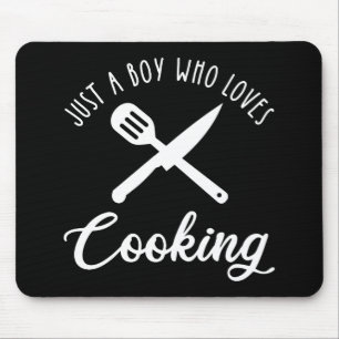 Mousepad Apenas Um Menino Que Adora Cozinhar