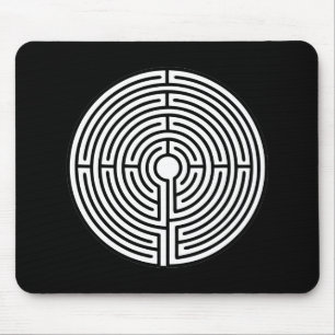 Mousepad Apenas uma Circular de Maze