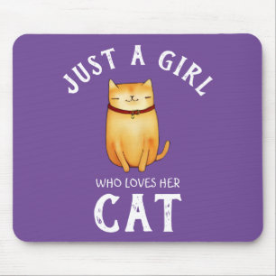 Mousepad Apenas uma garota que a ama