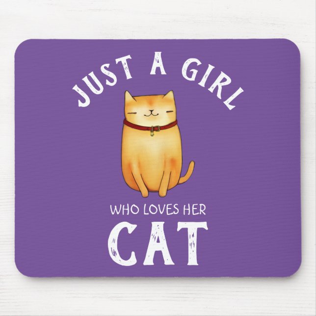 Mousepad Apenas uma garota que a ama (Frente)