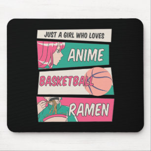 Mousepad Apenas Uma Menina Que Ama Anime Bysketbyll Ramen K