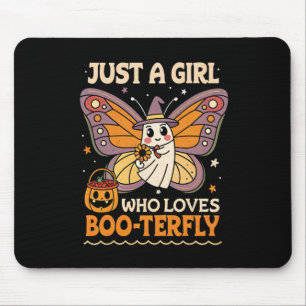 Mousepad Apenas Uma Menina Que Ama Borboleta De Boo-terfly