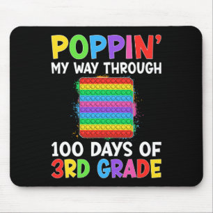 Mousepad Aperte O Meu Caminho Através De 100 Dias Da Escola