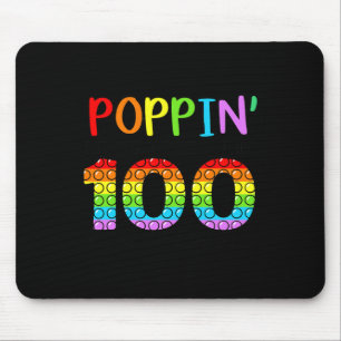 Mousepad Aperte O Meu Caminho Através De 100 Dias De Escola