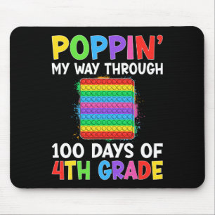 Mousepad Aperte O Meu Caminho Através De 100 Dias De Estudo