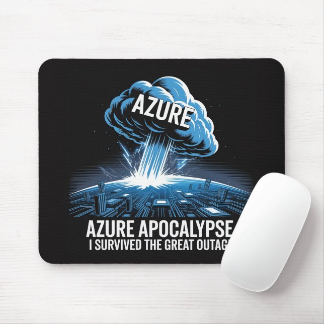 Mousepad Apocalipse do Azure – Sobrevivi à Grande Queda (Com mouse)