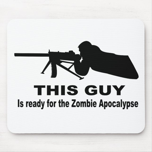 Mousepad Apocalipse do zombi (Frente)