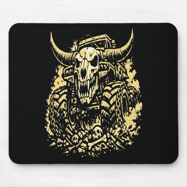 Mousepad Apocalypse Bone Crusher Monster Truck  (Frente)