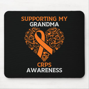 Mousepad Apoiando Minha Avó Rsd Crps Consciência Mês Ora
