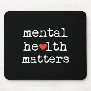 Mousepad Apoiar a consciencialização da saúde mental