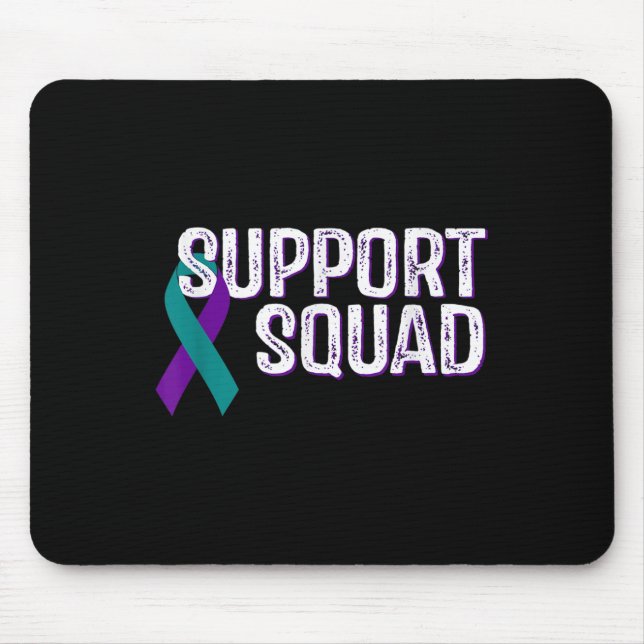 Mousepad Apoiar a Faixa de Sensibilização para a Prevenção  (Frente)