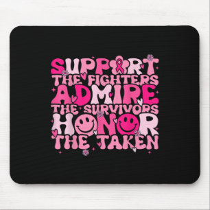 Mousepad Apoiar Admire Honra Admire Aviso de Consciência do