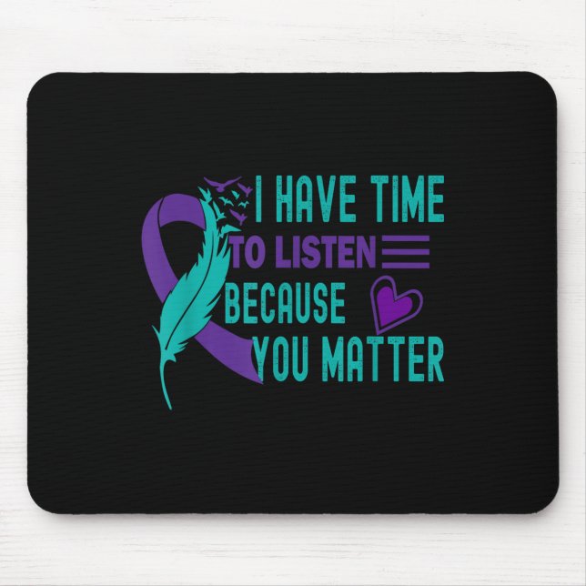 Mousepad Apoiar o aumento da consciencialização sobre a pre (Frente)