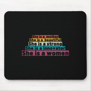 Mousepad Apoiar os direitos das mulheres