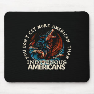 Mousepad Apoie os Nativos Americanos Contra Trump