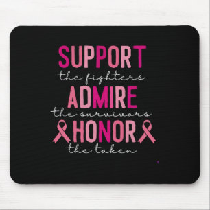 Mousepad Apoiem Os Combatentes Admir Os Sobreviventes Honre