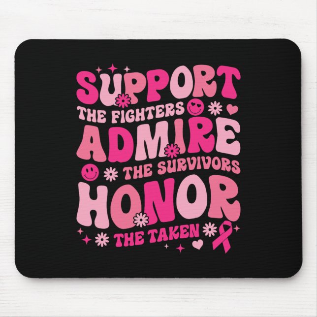 Mousepad Apoiem Os Combatentes Admirarem Os Sobreviventes A (Frente)