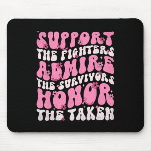 Mousepad Apoiem Os Combatentes Admire Os Sobreviventes Honr