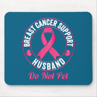 Mousepad Apoio ao Marido Consciente do Câncer de Mama