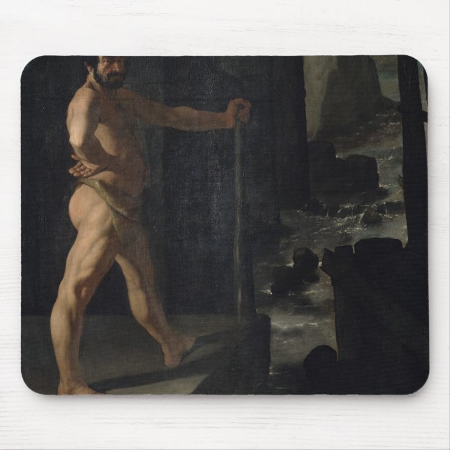 Mousepad Apotheosis de Paul Cezanne | de Delacroix (Frente)
