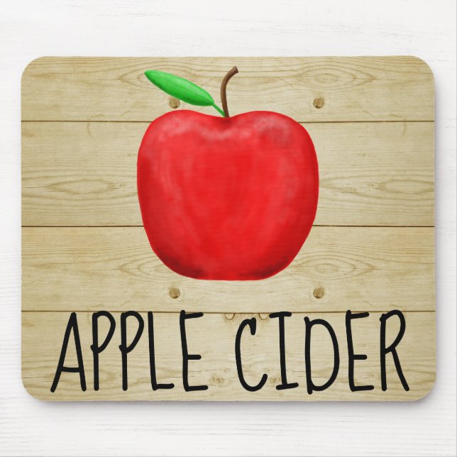 Mousepad Apple Cider Red Apple (Frente)
