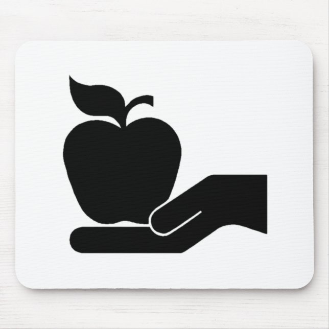 Mousepad Apple para o professor (Frente)