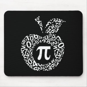 Mousepad Apple Pi Algebra Sinal Matemática Engraçado Presen