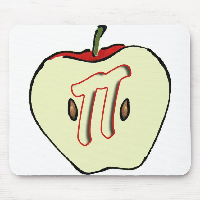 Mousepad Apple PI (TORTA) 3,14 (Frente)