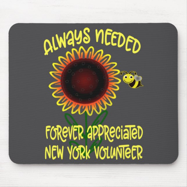Mousepad Appreciation New York Always Needed Volunteer Reco (Frente)