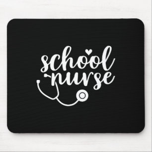 Mousepad Apreciação da Enfermeira Escolar Bonita