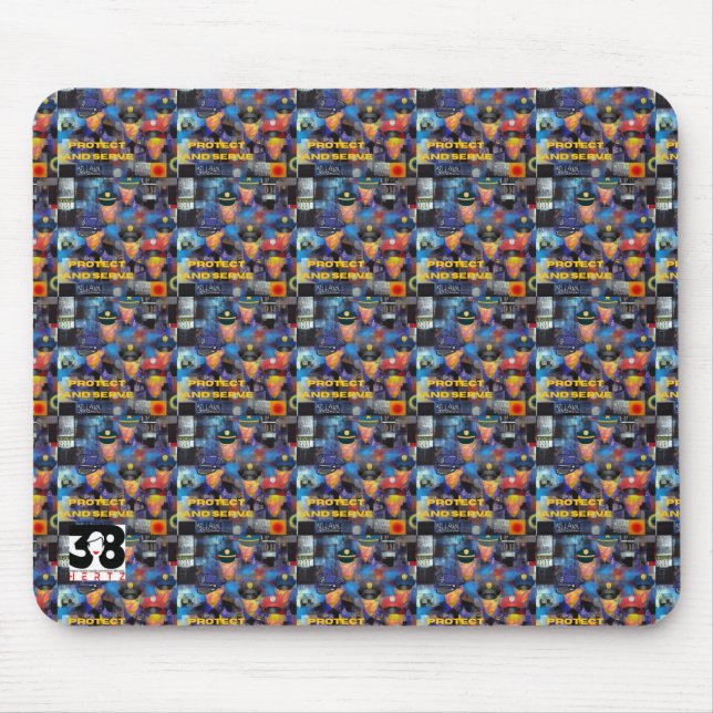 Mousepad Apreciação da Polícia (Frente)