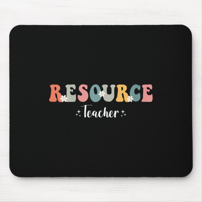 Mousepad Apreciação de Professores de Recursos do Groovy Re (Frente)